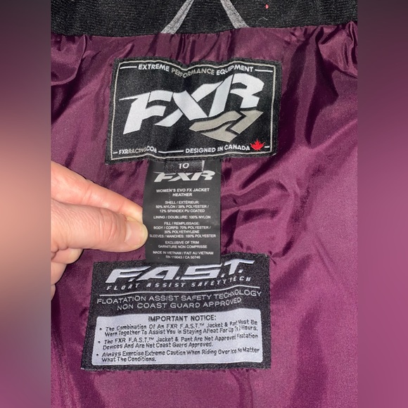 Ladies FXR EVO FX jacket - Picture 3 of 3